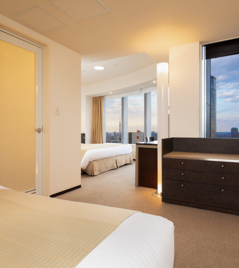 Deluxe Triple (1 King & 1 Sofabed) room - Park hotel tokyo