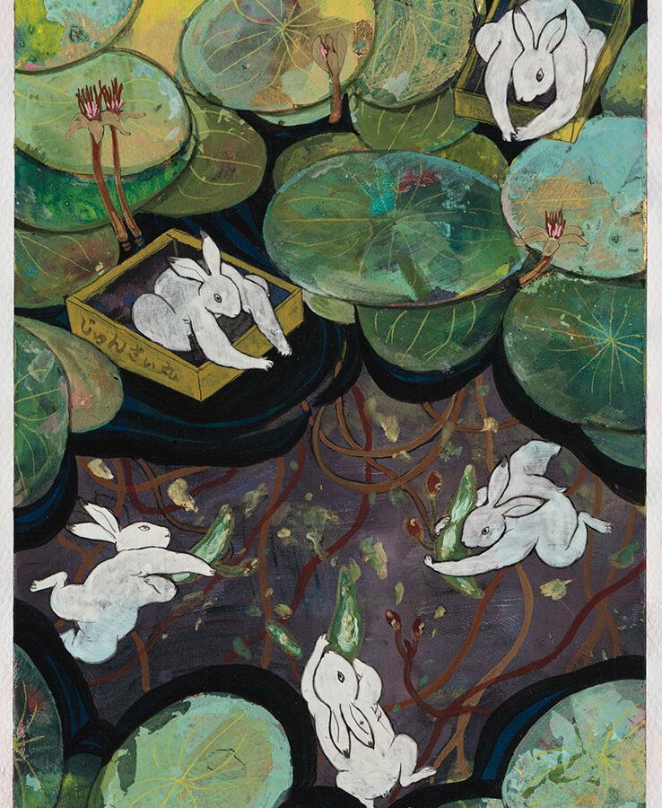 Nozomi Tanaka Art colours vol40 parkhoteltokyo Ametsuchi no Uta - Song of Heaven and Earth Exhibition